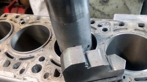 PORSCHE CAYENNE 4.5L подробно о гильзовке