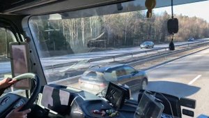 ВЛОГ: Девушка первый раз за рулём фуры…!!!