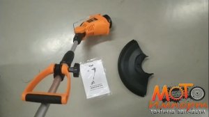 Электротриммер CARVER TR 500T 500Вт телескоп штанга, поворотный корпус двигателя, леска 1,6мм