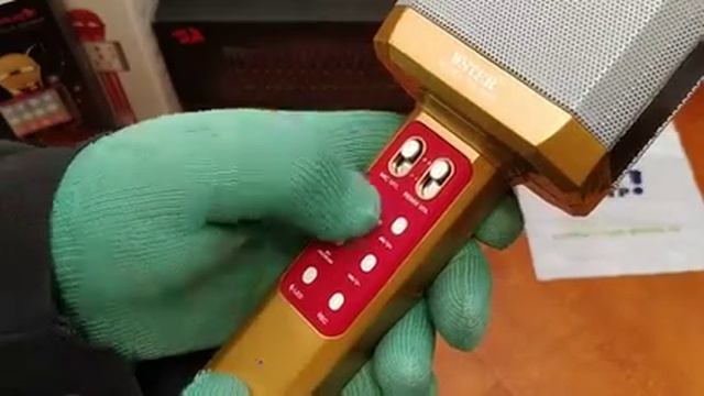 Обзор | Караоке микрофон Magic Karaoke Wster WS -1828 Bluetooth, золотой | lozmanGames смотреть онлайн