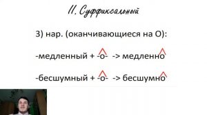 Сертификация "Московский учитель" 2022 | Наумов Евгений. 6 класс. Способы словообразования