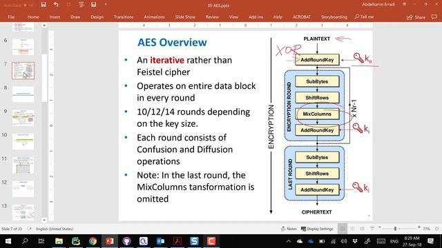 08 Advanced Encryption Standard (AES) смотреть онлайн