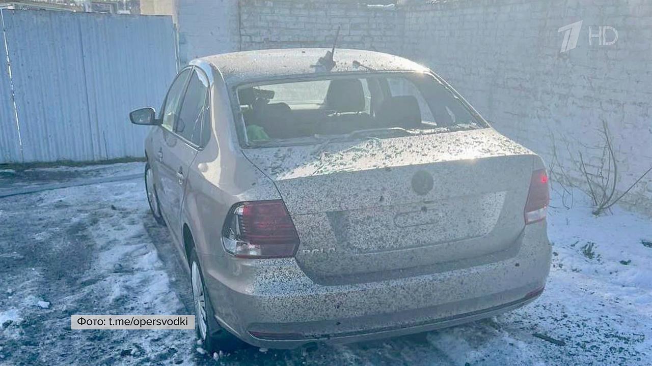 Утром украинские националисты обстреляли Белгородскую область