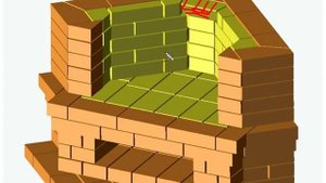 Угловой камин   "Аннушка"