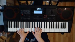 Secret Service "Flash In The Nigh" (кавер на синтезаторе)