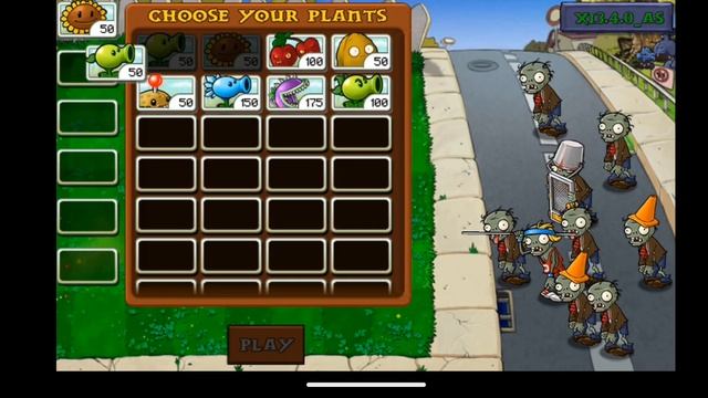 РАСТЕНИЯ ПРОТИВ ЗОМБИ ХАРД МОД НА ТЕЛЕФОН | XI 3_4_0 смотреть онлайн