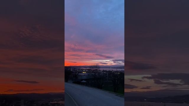 Багряный закат. К добру или к ветру? #песке смотреть онлайн