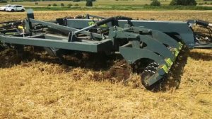 Чизельно-дисковый агрегат VELES ЧДА-5 с John Deere 8320R