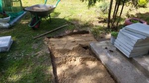 Простой способ подготовки основания для плитки на даче, как временное решение