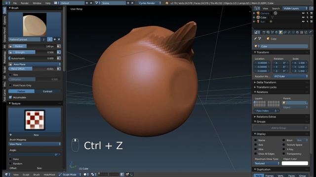 Все кисти Blender. Часть 2.