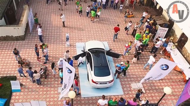 Яхтенная регата по Волге. BMW новой серии смотреть онлайн