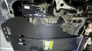 Установка защиты двигателя на Ford Focus // Защиты картера MOTODOR