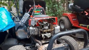 16 Hp Briggs and Stratton Vanguard engine. not started in a few years!