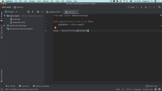 Parsing HTML and Making Soup | 100 Days of Code: The Complete Python Pro Bootcamp for 2022