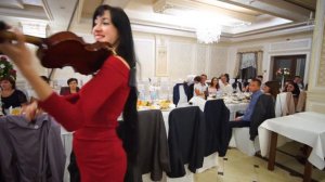 Весілля. Ірина Яцущак. Скрипка. Ресторан Бельведер.