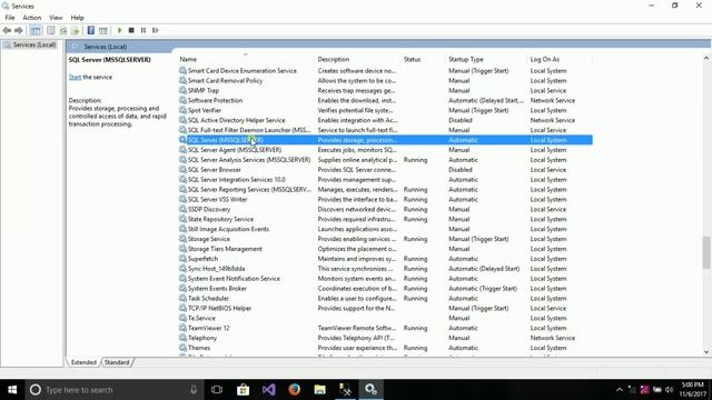 Cannot Connect to SQL SERVER , Network related Error or (  Microsoft SQL Server, Error: 17142 ).