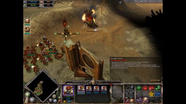 Как это было. Прохождение игры Warhammer 40 000: Dawn Of War "Делу - время" смотреть онлайн