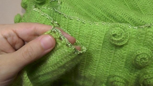 Как связать шарф "Розы".Процесс вязания крючком.Урок вязания.Crochet scarf. смотреть онлайн