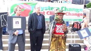 Nigerian Activist Speaking at Arrest Exxon Press Conference