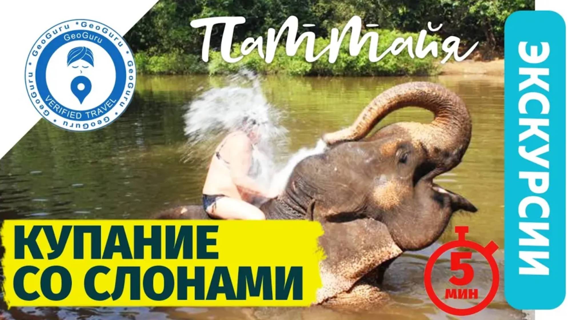 Заповедник слонов в Паттайе