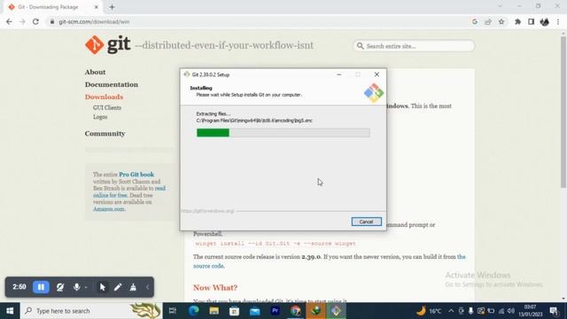 How to Download and Install Git Bash on Windows 10 | Git installation in Windows