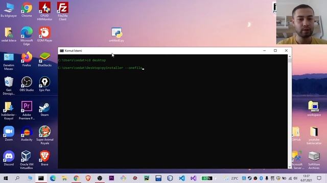 .py uzantılı dosyayı .exe formatına çevirmek смотреть онлайн