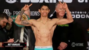 Vargas vs Foster Weigh-in Highlights