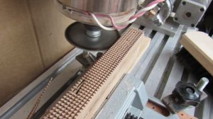 Отрезание готовых гребенок рустерных решеток