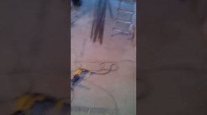 Строительство монолитной лестницы с забежными ступенями + подготовка проема ЧАСТЬ 1