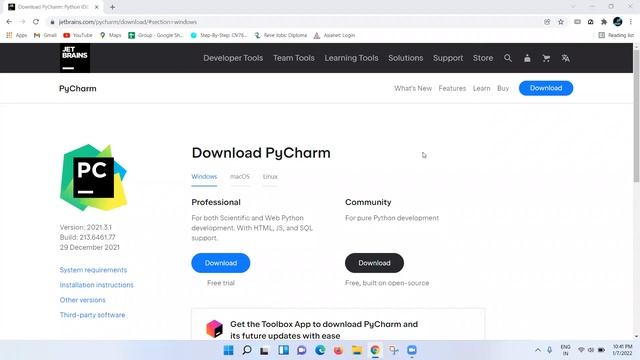 How To Install Pycharm IDE |Install Python For Windows | PYTHON WEB DEVELOPMENT MALAYALAM | PART 4