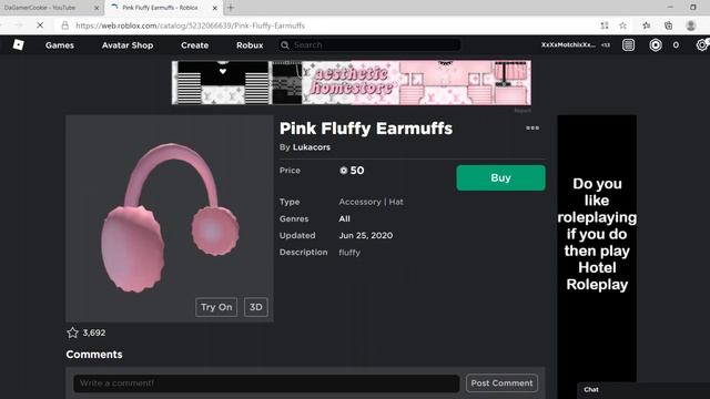 Pink Roblox Accessories Under 50 Robux смотреть онлайн