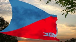 Флаг и гимн города воинской славы Краснодона Flag and anthem of town of military glory of Krasnodon