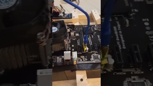 Сборка рига для друга. Настройка биоса h110-d3a смотреть онлайн