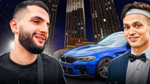 РЕАКЦИЯ БУСТЕРА И РОСТИКА НА НОВУЮ BMW M5 F90 СТИЛА !🔥| НОЧНОЙ ДВИЖ С ПАЦАНАМИ !