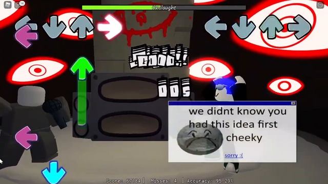 Onslaught | Basically FNF: Remix | Roblox смотреть онлайн