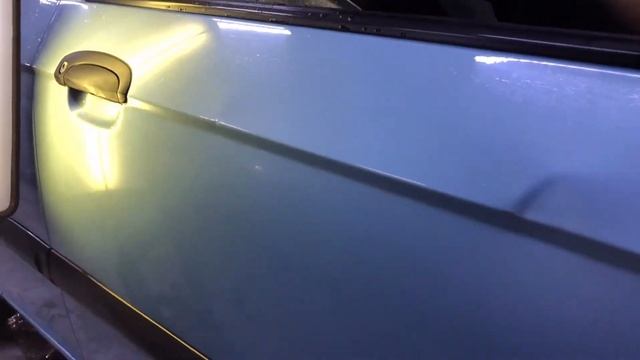 Hyundai Getz - ремонт вмятин без покраски по технологии PDR. смотреть онлайн