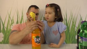 Эксперименты с колой фантой спрайтом / как надуть шарик колой