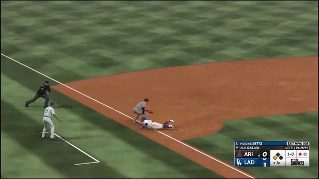 ARIZONA DIAMONDBACKS vs LOS ANGELES DODGERS EXTENDED HIGHLIGHT - MLB THE SHOW 24