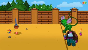 Among Us vs Zombie, Granny and Piggy