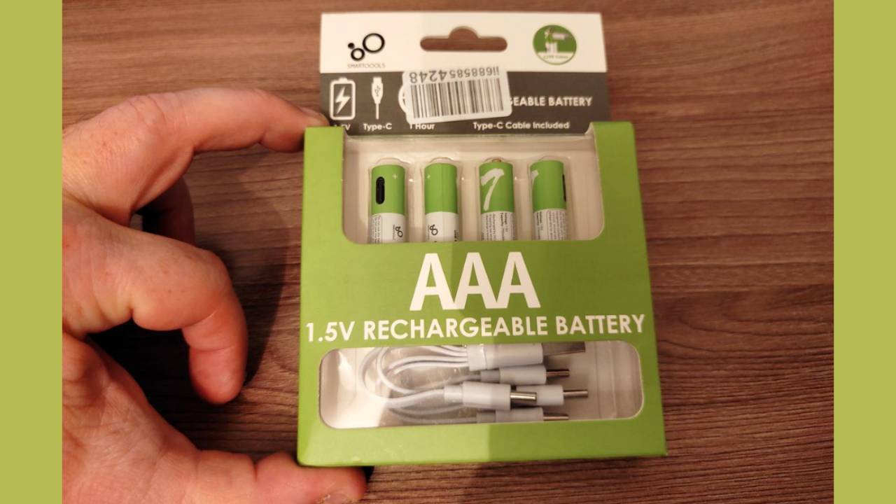 Купил перезаряжаемые аккумуляторы батарейки Li-Ion AAA Smartoools Battery смотреть онлайн