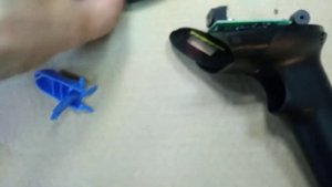 Ремонт кнопки включения сканера