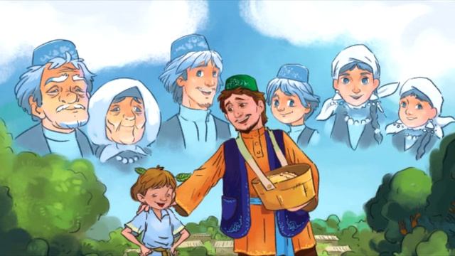 Татарские народные сказки: "Шах-Петух" и "Три вопроса" смотреть онлайн