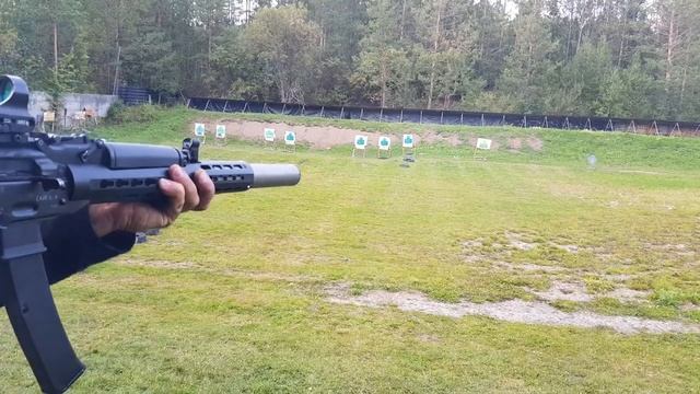 Дтк закрытого типа сайга 308. Сайга 9 тюнинг зенитка.
