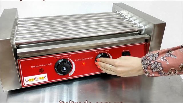Гриль роликовый GoodFood HDRG-7 смотреть онлайн