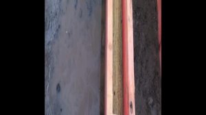 основание пола (шаг 39, доска 200×50) на обвязке из бруса. Барн Лайф 202