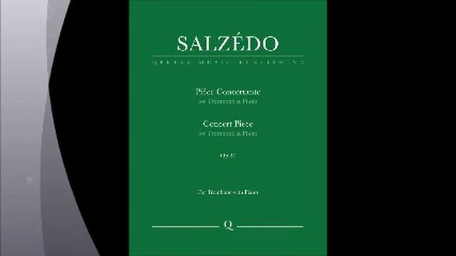 Carlos Salzedo Piece Concertante Opus 27 for Trombone and Piano Play Along смотреть онлайн