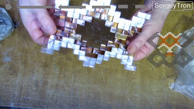 Декор-Коврик из пластиковых бутылок. Плетение. DIY From Plastic Bottles смотреть онлайн