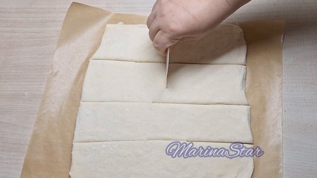 Почему я покупала их раньше ! Быстрые хрустящие СЛОЕНЫЕ ЯЗЫЧКИ С САХАРОМ за 5 минут к завтраку