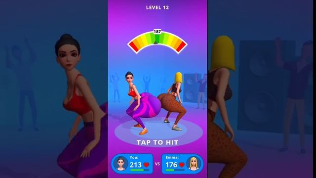 twerk Race 3D - Running gameplay level 12 & 13 android, ios смотреть онлайн