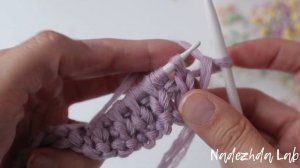 ⭐️ ЖЕМЧУЖНАЯ РЕЗИНКА СПИЦАМИ! Полупатентная резинка / Вязание спицами